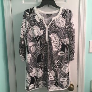 Jules and leopold tunic blouse